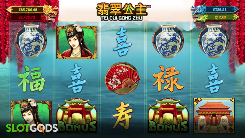 Fei Cui Gong Zhu Online Slot By Playtech Screenshot 1