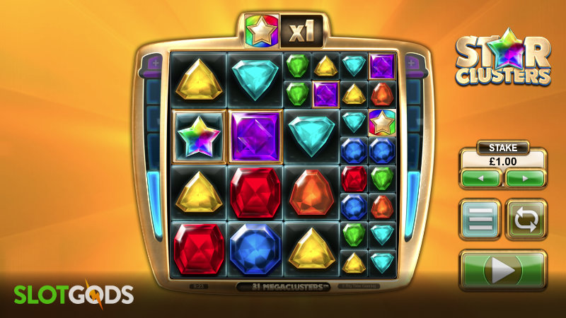 Star Clusters Megaclusters Online Slot By Big Time Gaming Screenshot 1