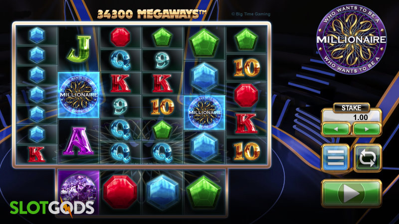 Who Wants to be a Millionaire Megaways Online Slot by Big Time Gaming Screenshot 1
