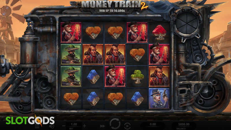 Money Train 2 Online Slot by Relax Gaming Screenshot 1