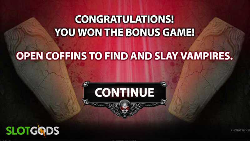 Blood Suckers Online Slot by NetEnt Screenshot 3