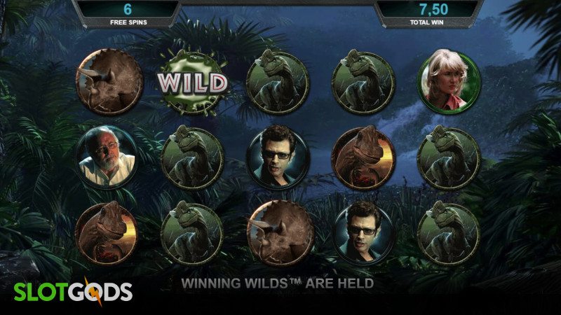 Jurassic Park Remastered Online Slot by Microgaming Screenshot 2
