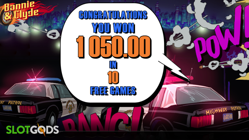 Bonnie And Clyde Online Slot By BF Games Screenshot 2