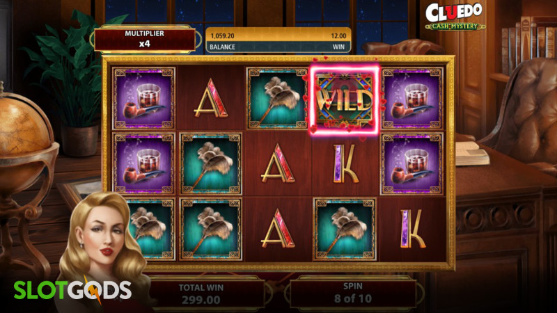 Cluedo Cash Mystery Online Slot by WMS Games Screenshot 1