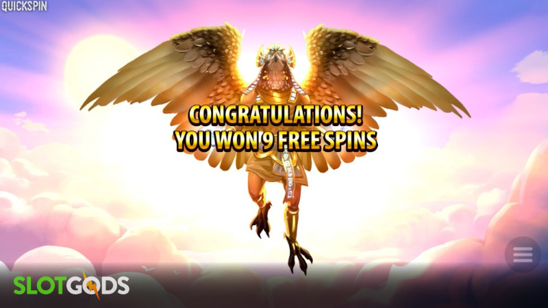 Golden Glyph Online Slot by Quickspin Screenshot 2