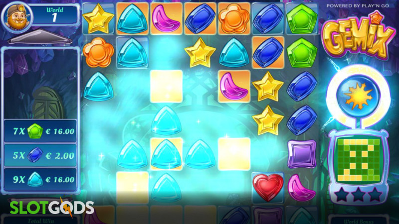 Gemix Online Slot by Playn GO Screenshot 2
