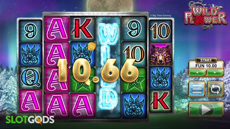 Wild Flower Online Slot by Big Time Gaming Screenshot 2