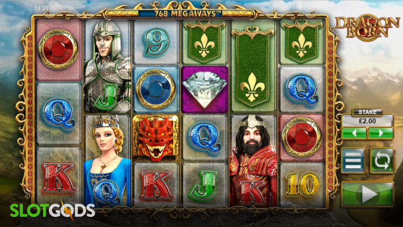 Dragon Born Online Slot by Big Time Gaming Screenshot 1
