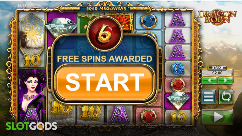 Dragon Born Online Slot by Big Time Gaming Screenshot 2