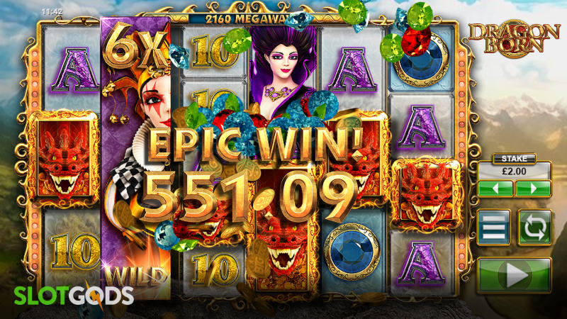 Dragon Born Online Slot by Big Time Gaming Screenshot 3