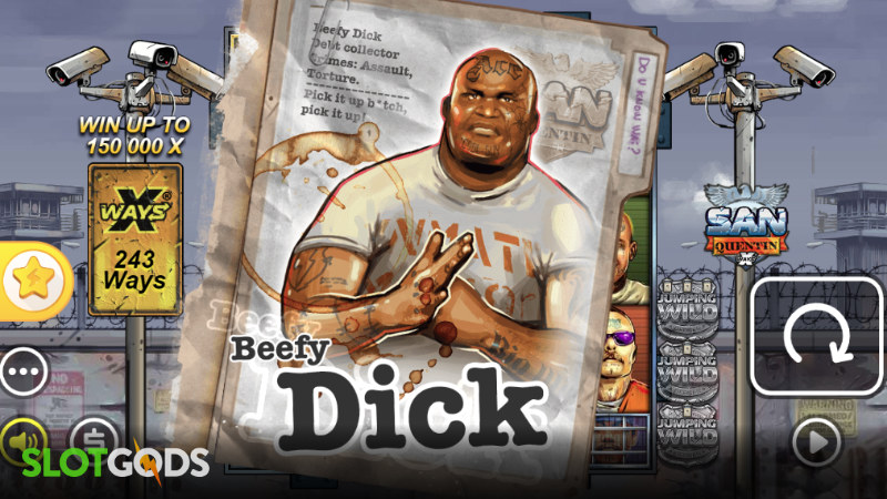San Quentin xWays Online Slot by Nolimit City Screenshot 2