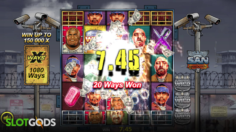 San Quentin xWays Online Slot by Nolimit City Screenshot 3