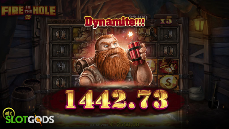 Fire in the Hole Online Slot by Nolimit City Screenshot 3