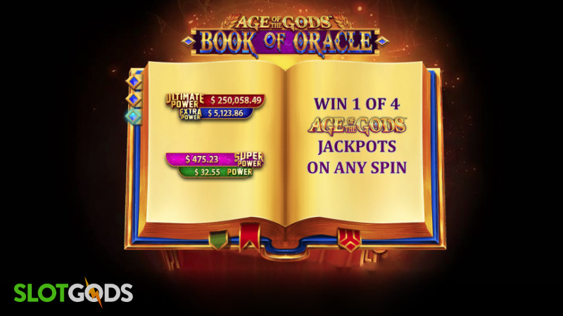 Age of the Gods Book of Oracle Online Slot by Ash Gaming Screenshot 2