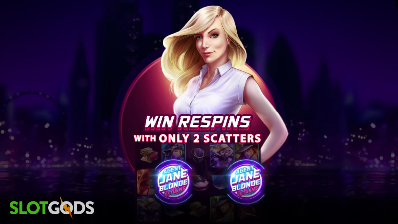 Agent Jane Blonde Returns Online Slot by Stormcraft Studios Screenshot 2