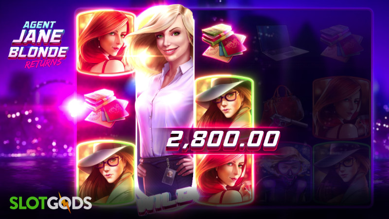 Agent Jane Blonde Returns Online Slot by Stormcraft Studios Screenshot 3