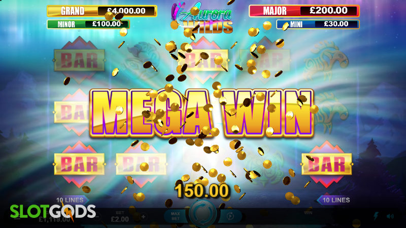 Aurora Wilds Online Slot by Neon Valley Studios Screenshot 2
