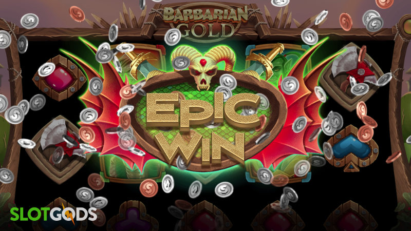 Barbarian Gold Online Slot by Iron Dog Studio Screenshot 3