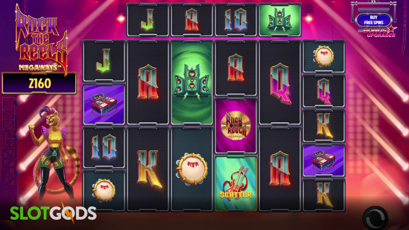 Rock the Reels Megaways Online Slot by Iron Dog Studio Screenshot 1