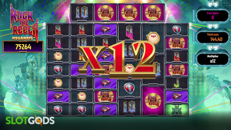 Rock the Reels Megaways Online Slot by Iron Dog Studio Screenshot 2