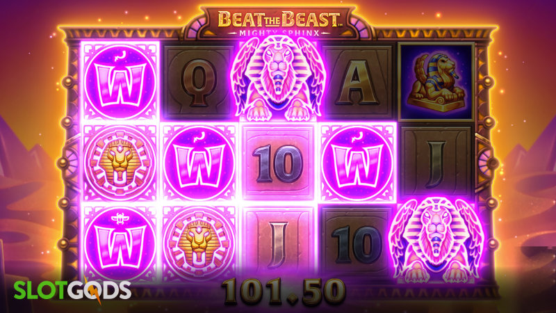 Beat the Beast Mighty Sphinx Online Slot by Thunderkick Screenshot 3