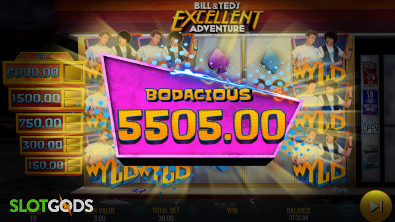 Bill & Teds Excellent Adventure Online Slot by IGT Screenshot 3