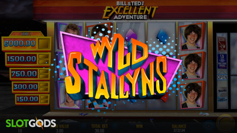 Bill & Teds Excellent Adventure Online Slot by IGT Screenshot 2