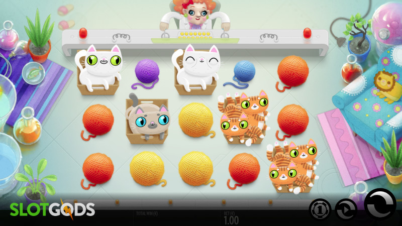 Not Enough Kittens Online Slot by Thunderkick Screenshot 1