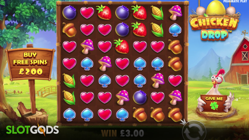 Chicken Drop Online Slot by Pragmatic Play Screenshot 3