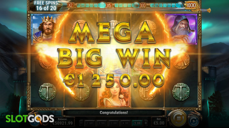 The Sword and the Grail Online Slot by Playn GO Screenshot 3