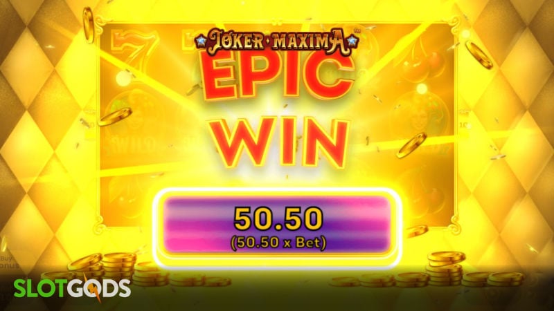 Joker Maxima Online Slot by Blueprint Gaming Screenshot 3