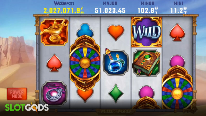 Wheel of Wishes Online Slot by Microgaming Screenshot 1