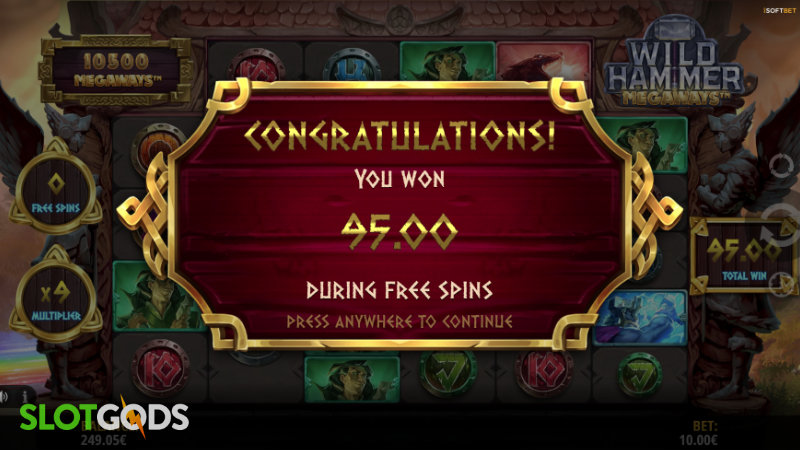 Wild Hammer Megaways Online Slot by iSoftBet Screenshot 3