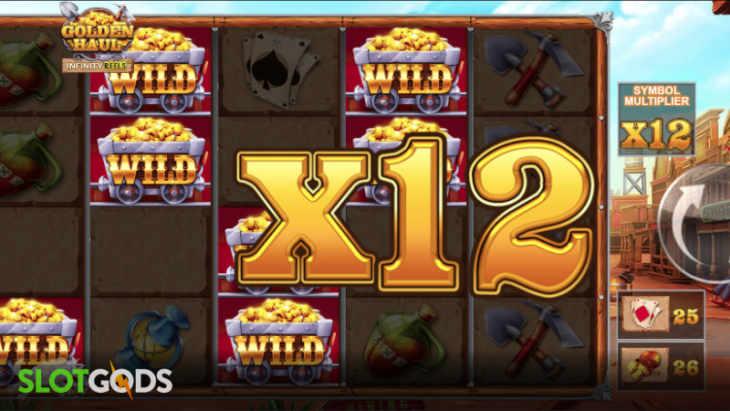 Golden Haul Infinity Reels Online Slot by Relax Gaming Screenshot 2