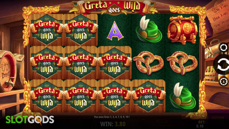 Greta Goes Wild Online Slot by iSoftBet Screenshot 2