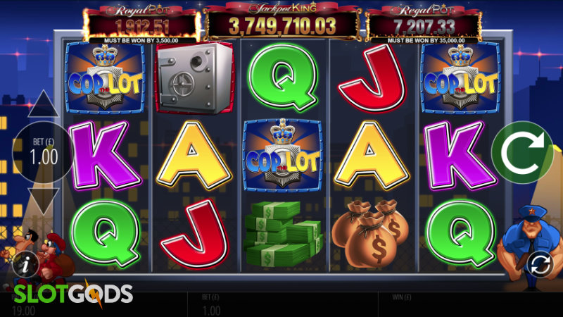 Cop the Lot Online Slot by Blueprint Gaming Screenshot 1