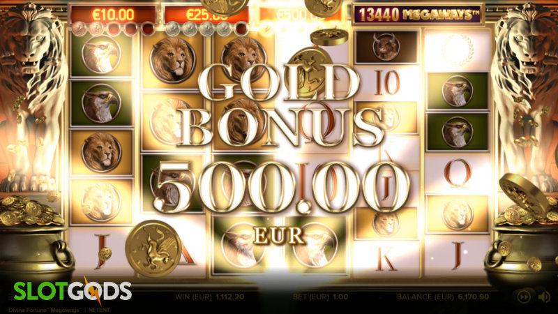 Divine Fortunes Megaways Online Slot by NetEnt Screenshot 3