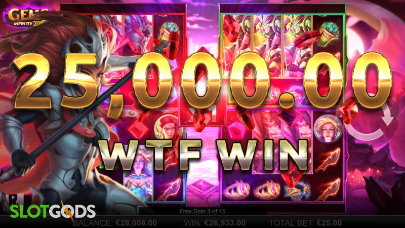 Gems Infinity Reels Online Slot by Reel Play Screenshot 3