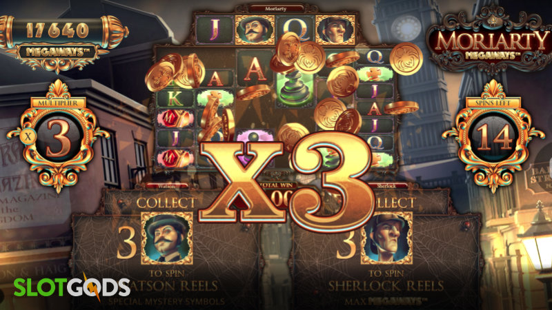 Moriarty Megaways Online Slot by iSoftBet Screenshot 3