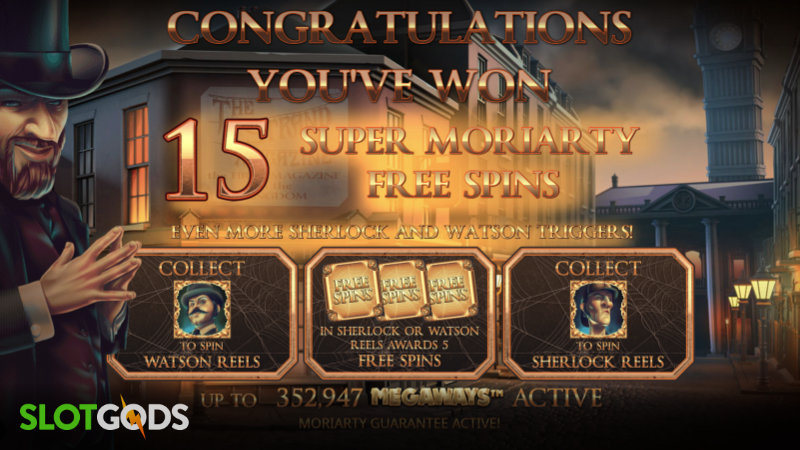 Moriarty Megaways Online Slot by iSoftBet Screenshot 2