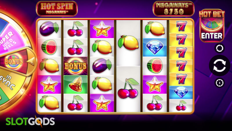 Hot Spin Megaways Online Slot by iSoftBet Screenshot 1