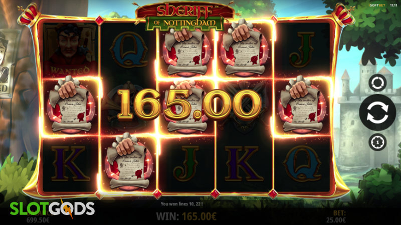 Sheriff of Nottingham Online Slot by iSoftBet Screenshot 1