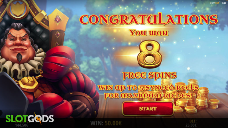 Sheriff of Nottingham Online Slot by iSoftBet Screenshot 2