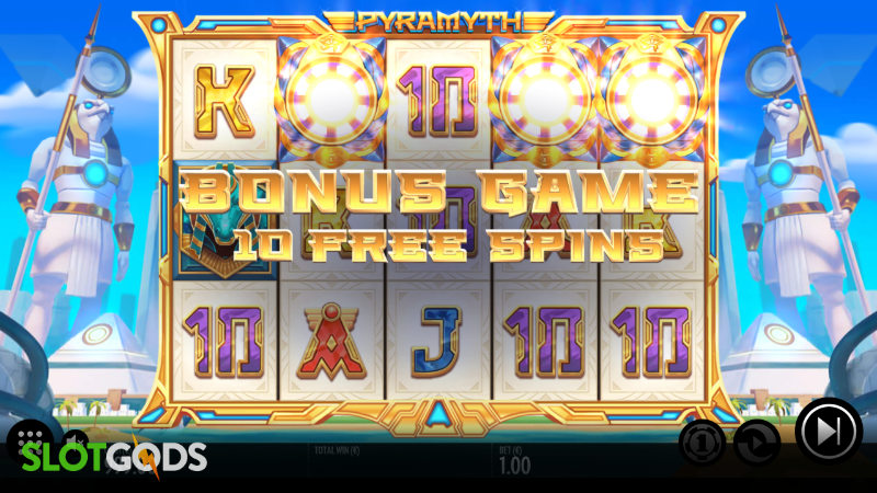 Pyramyth Online Slot by Thunderkick Screenshot 2