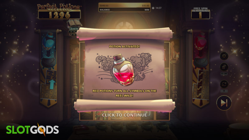 Perfect Potions Megaways Online Slot by SG Digital Screenshot 3