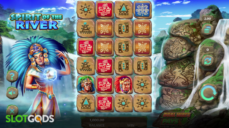 Spirit of the River Online Slot by SG Digital Screenshot 1