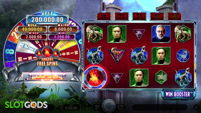 Jurassic World Raptor Riches Online Slot by Microgaming Screenshot 1