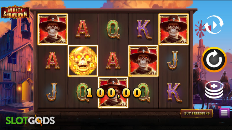 Bounty Showdown Online Slot by Relax Gaming Screenshot 1