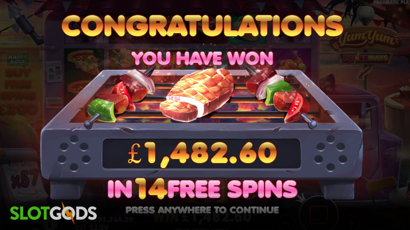 Yum Yum Powerways Online Slot by Pragmatic Play Screenshot 3