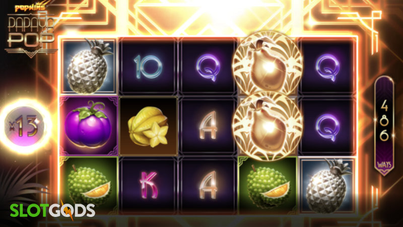PapayaPop Online Slot by Yggdrasil Screenshot 2